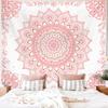 Boho Mandala Butterfly Floral Tapestry for Bedroom, Hippie Moon Ceiling Colorful Plant Flower Tapestries Aesthetic, Bohemia
