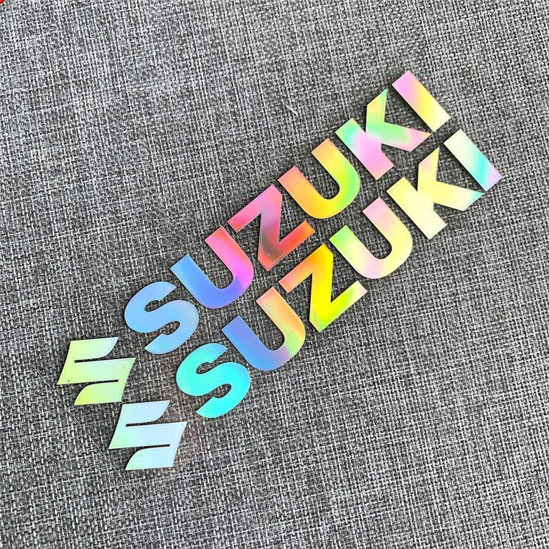 For Suzuki Racing Stickers Moto Sticker Auto Body Bumper Windows Motorcycle Laptop Walls Vinyl Decal Car Tuning Accessories