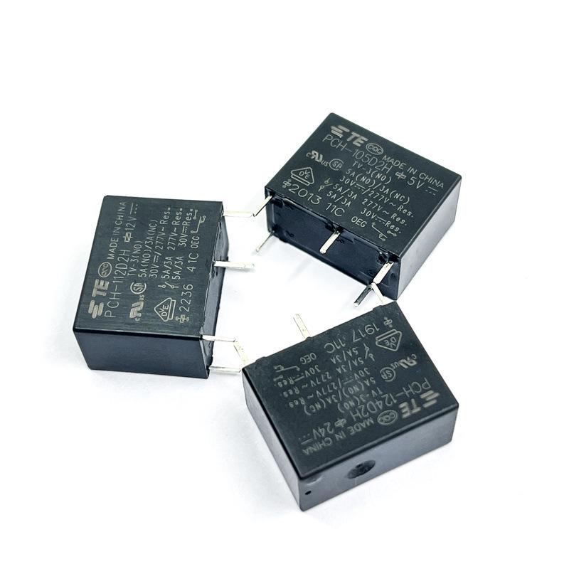 Tyco Relay PCH Series SPDT 5A 5-Pin (Models: 105D2H, 112D2H, 124D2H)