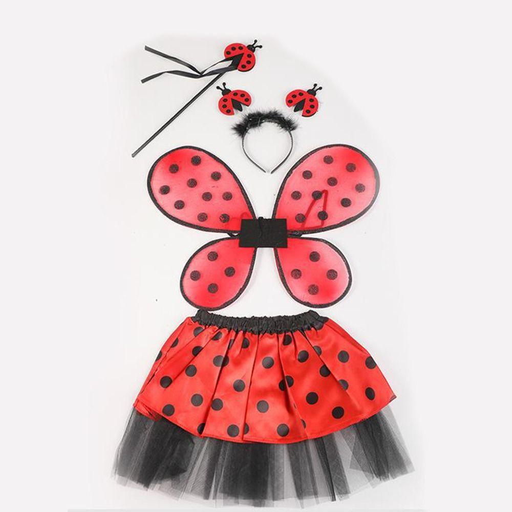 Costume Accessories Fairy Dress-Up Wings Ladybird Butterfly Princess Angel Wing  for Women Girls