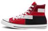 Chuck Taylor All Star High 'Patchwork - Rosso Universitario' 168591C