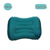 Jin Mao U-Shaped Inflatable Travel Neck Pillow with TPU & Milk Silk