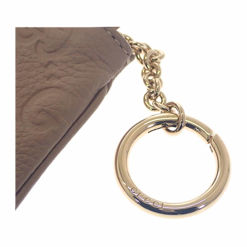 Gucci 815891 AAEEM 1523 Pouch Beige Women