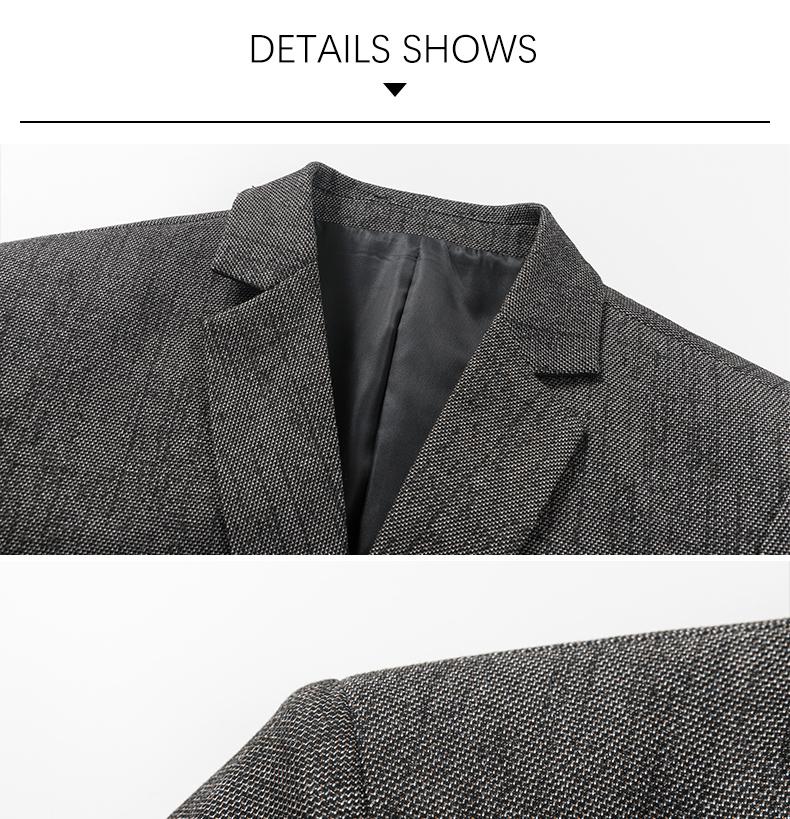 Spring Autumn Forml Blazers for Men Slim Fit Two Button Fly Mens Suits Luxury Designer Wedding Coat Over Size