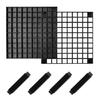 Plastic Painting Brush Hold 20 Slot Portable Design Storage For Artists Students Professionals