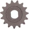 25H 15T Steel Sprocket with H Hole Design, Replacement for MY1020 MY1016 MY1018 Motor, Optimal Power Transmission