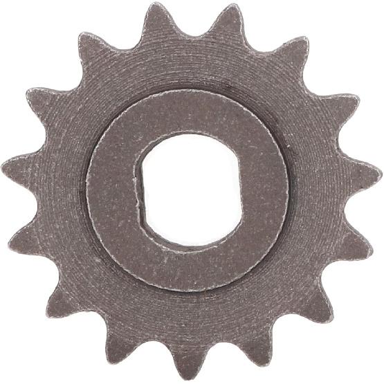 25H 15T Steel Sprocket with H Hole Design, Replacement for MY1020 MY1016 MY1018 Motor, Optimal Power Transmission