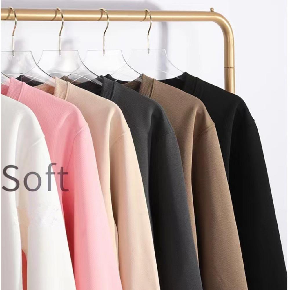 Kvinner Menn Uformell hettegenser Ensfarget genser Mote Vinter Høst Uformell gensere Pullover Streetwear