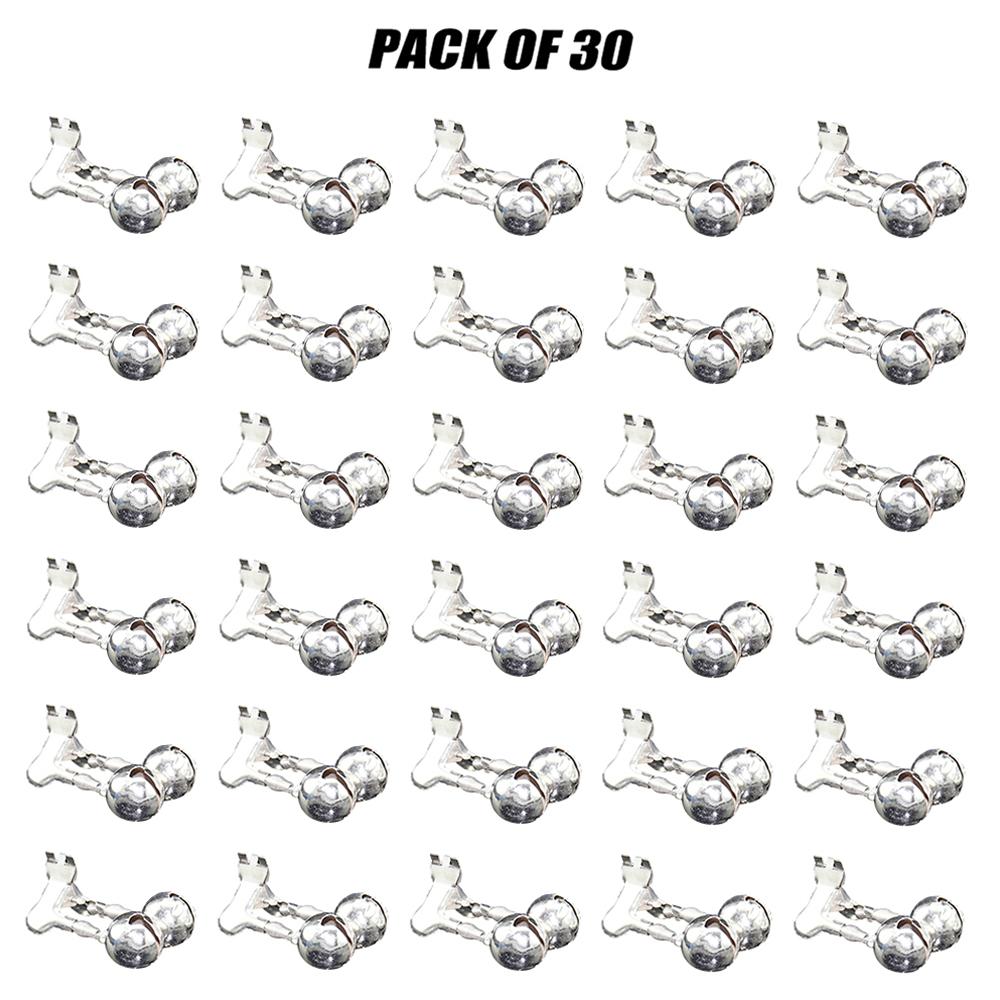 30pcs Fishing Rod Alarm Dual Alert S Rings Fishing Accessories