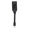 USB Sound Card 7.1 Surround Sound Adapter External Stereo Audio Jack Converter with Volume Control Mic Mute for PC