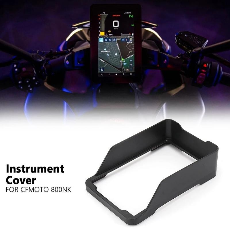 Powerful 1 Piece Replacement Parts For CFMOTO 800 NK 800NK 800Nk Motorcycle Trument Hat Sun Visor Meter Cover Guard Black Ant