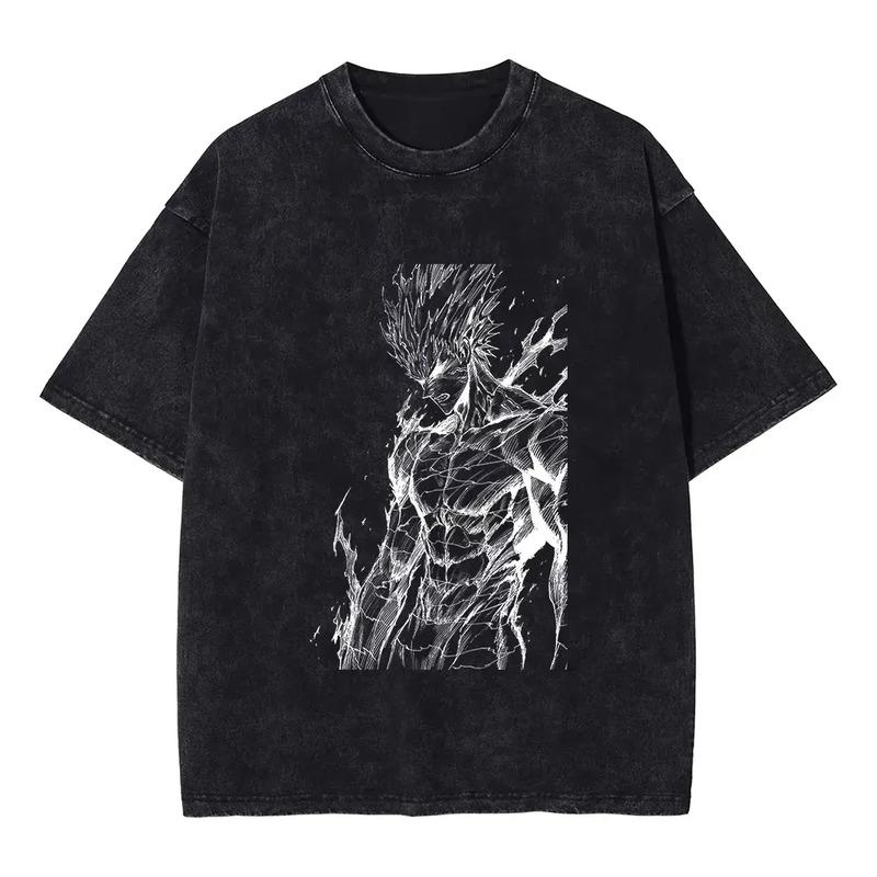 Camiseta Anime One Punch Man Garou Estampa Cool Masculina S разноцветный