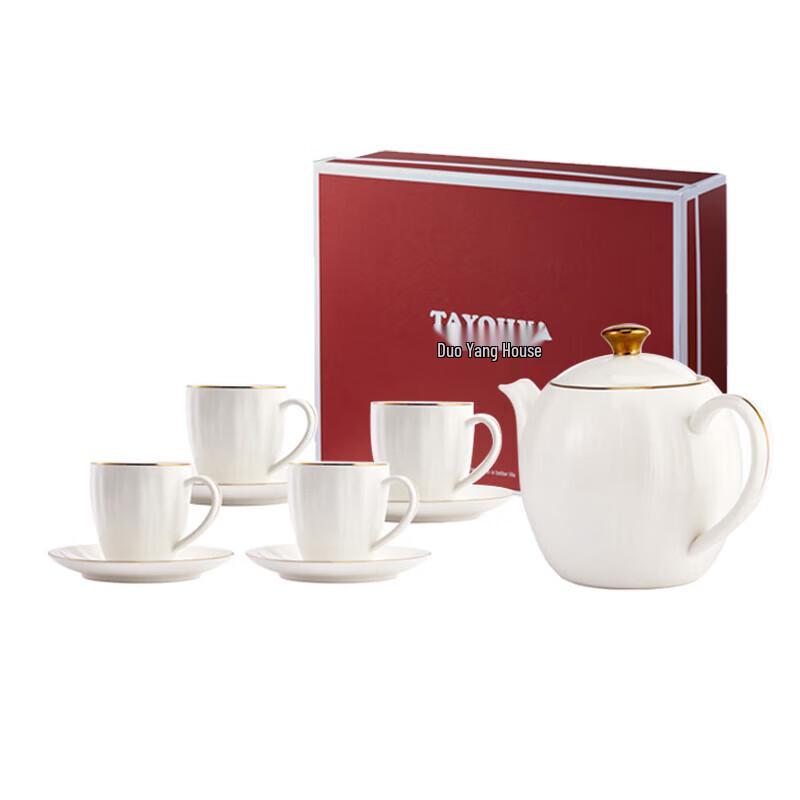 TAYOHYA European Style Calendula Ceramic Tea Set