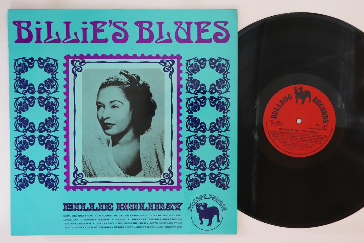 

LP Record BILLIE HOLIDAY Billies Blues BDL1007 BULLDOG 1976 UK Jazz Used