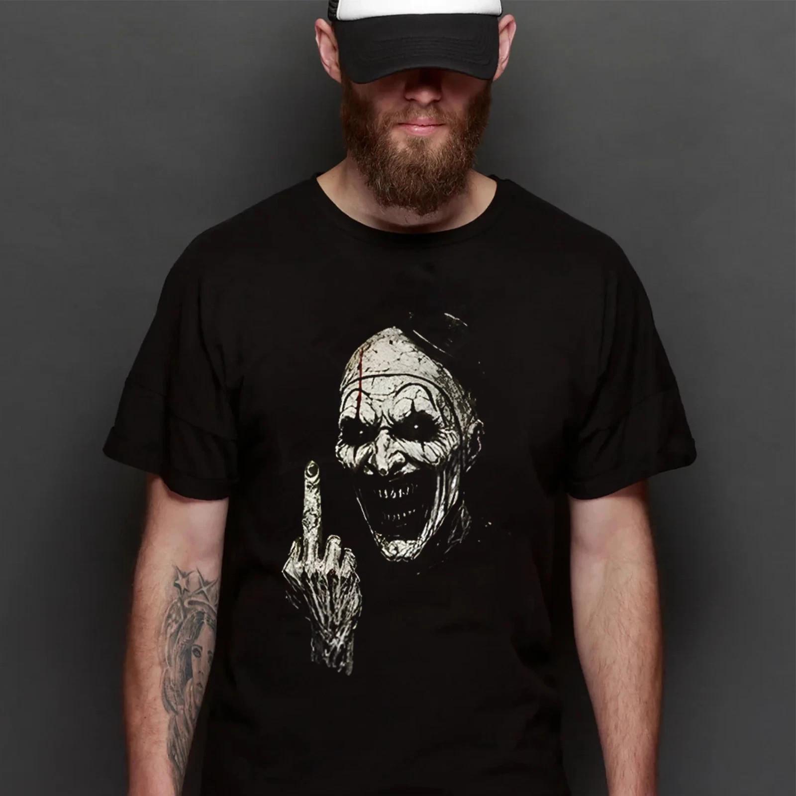 Art The Clown Terrifier T-Shirt Art The Clown Terrifier ShirtH02 Scary Horror XXL