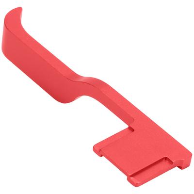 Aluminum Alloy Hot Shoe Finger Thumb Up Grip Holder for Sony A7S3 Camera AccessoryRed
