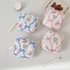 Bow Makeup Bag Large Capacity Earphones Lipstick Pouch Cute Small Item Bag  Gift
