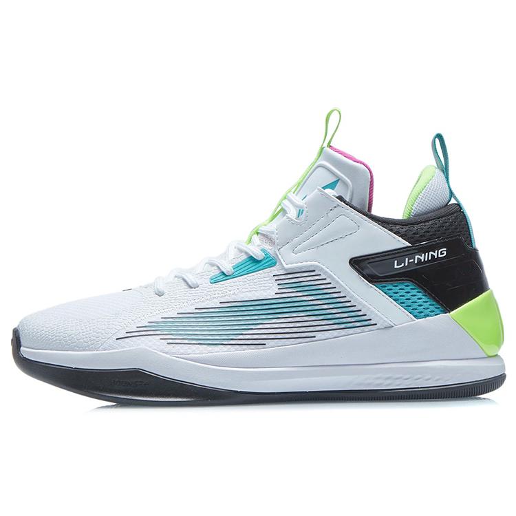 

Новые баскетбольные кроссовки LiNing Raid Way Of Wade с амортизацией, противоскользящие и износостойкие, с низким верхом, белые ABAR115-1 43.5