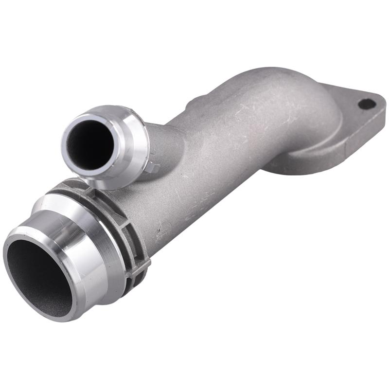 New Aluminium Cooling Radiator Coolant Hose Connector Water Outlet Pipe For BMW E46 E85 E60 E61 E83 E81 E93 11537560130