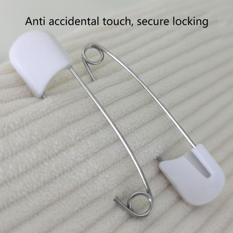 Mini Safety Pins Stainless Steel Safety Pins Nappy Pins Fixing Security Locks Clothing Pins Baby Safety Pins