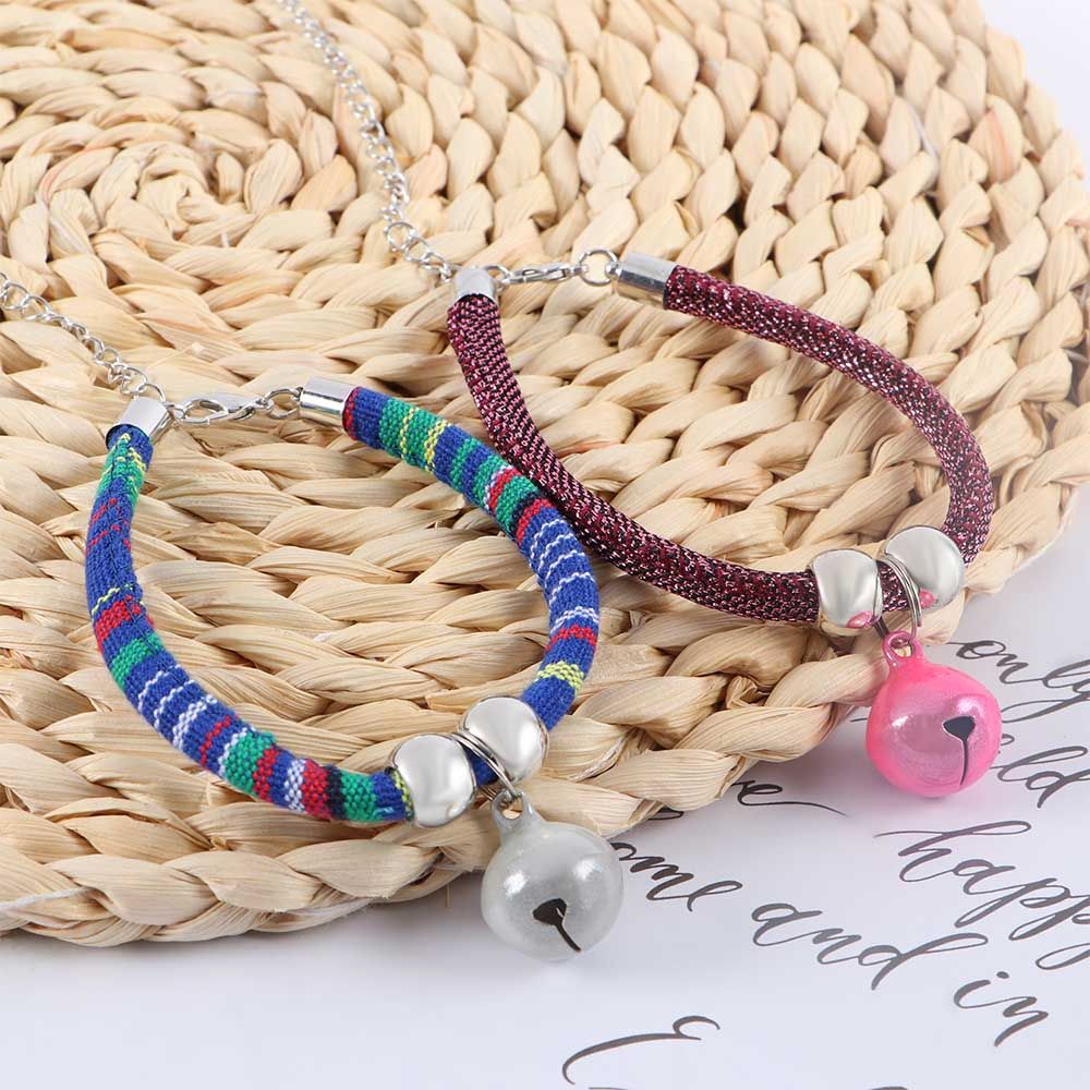 Small With Bell Extension Chain Adjustable For Puppy Kitten Grooming Accessories Pet Collar Cat Necklace Pet Supplies