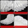 Angel Wings Costume Dress up Decorative Wearable Feathered Fairy for Parades Role
