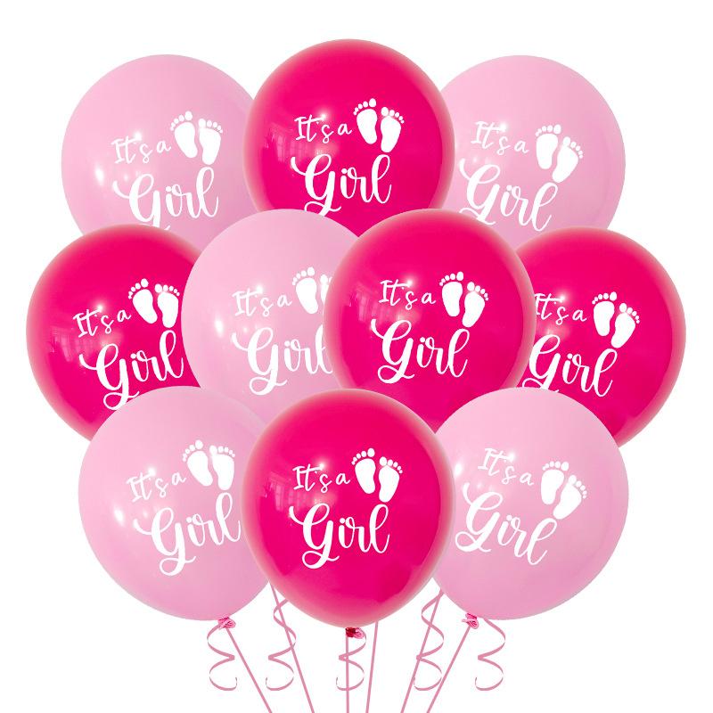 Baby Shower Balloon Set Baby Shower 12 Inch Latex Printed Balloon Set Decoration