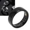 Smart Ring Health Tracker Aluminum Alloy 5ATM Rainproof Wearable Smart Ring with APP Charging Case F