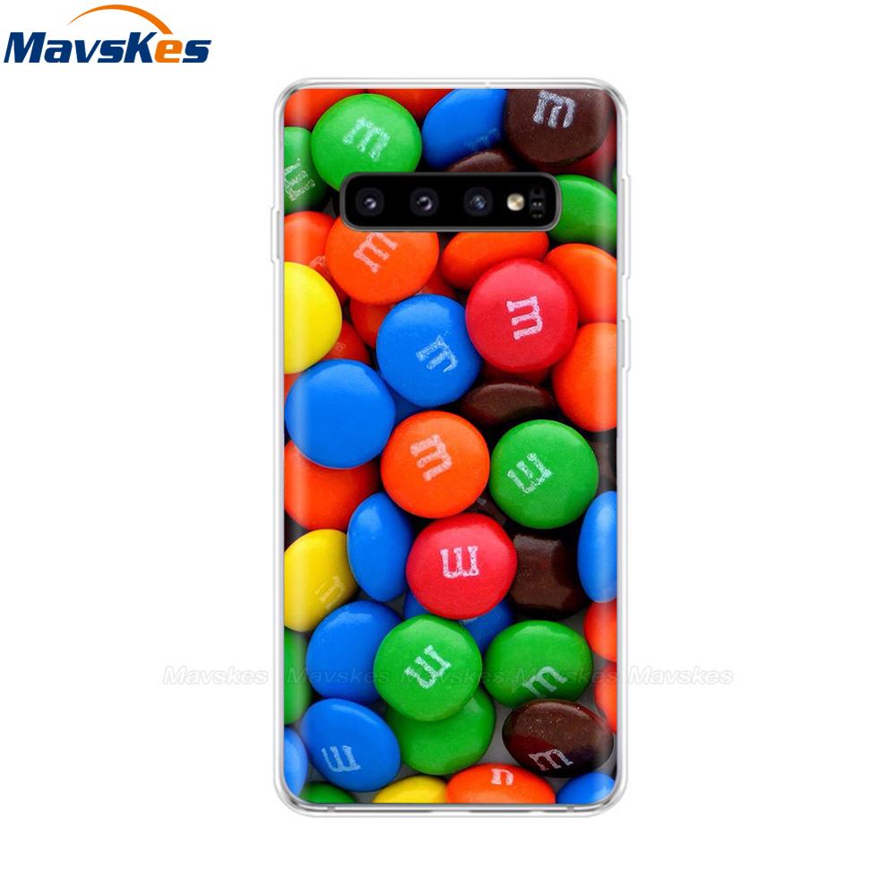 La più recente custodia stampata in TPU per Samsung Galaxy S10 S10 + Coperture del telefono per Samsung S10 Plus S10e Custodie Cover posteriore Paraurti Fundas Coque