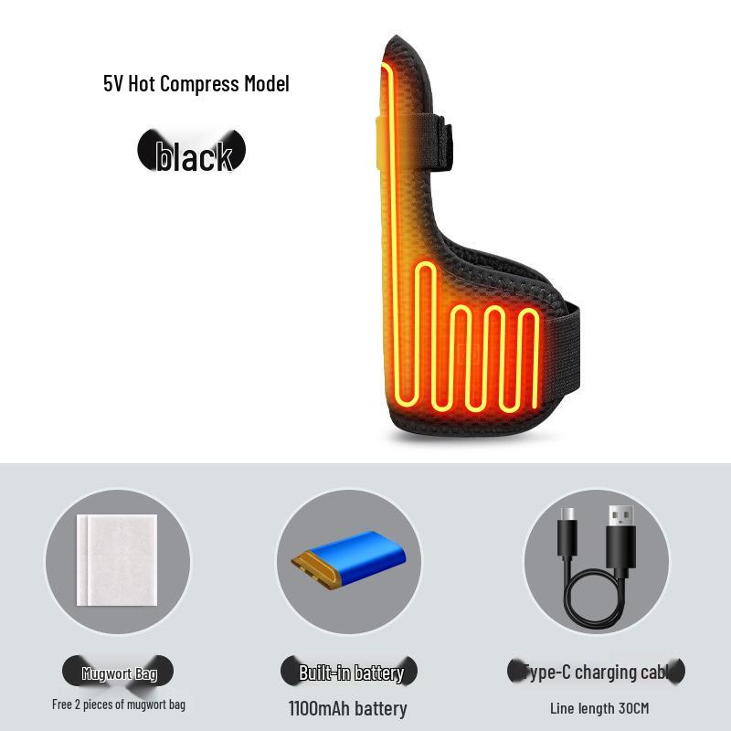 

Electric Heated Wristband for Finger and Wrist Massage Therapy