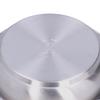 Stainless Steel Plate 304 Food Grade Material Stainless Steel Rounded Deepen Dish for Eating20cm/7.9in