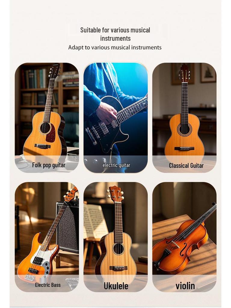 Anoma AGS209 Kendi Kilitlemeli Akustik, Elektrikli ve Bas Gitar Standı