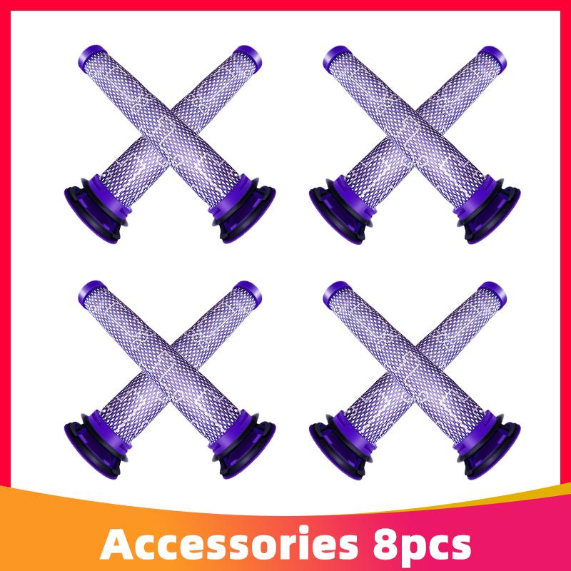 Compatible For Dyson V6 SV07 SV09 Vacuum Cleaner Replacement Spare Parts Hepa Front Air Filter Main Brush Pet Brush Head Hose