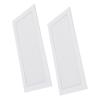 2Pcs Computer Cooler Fan Dust Filter Magnetic Frame PC Fan Dust Mesh PC Cooler Filter Fine Mesh PVC