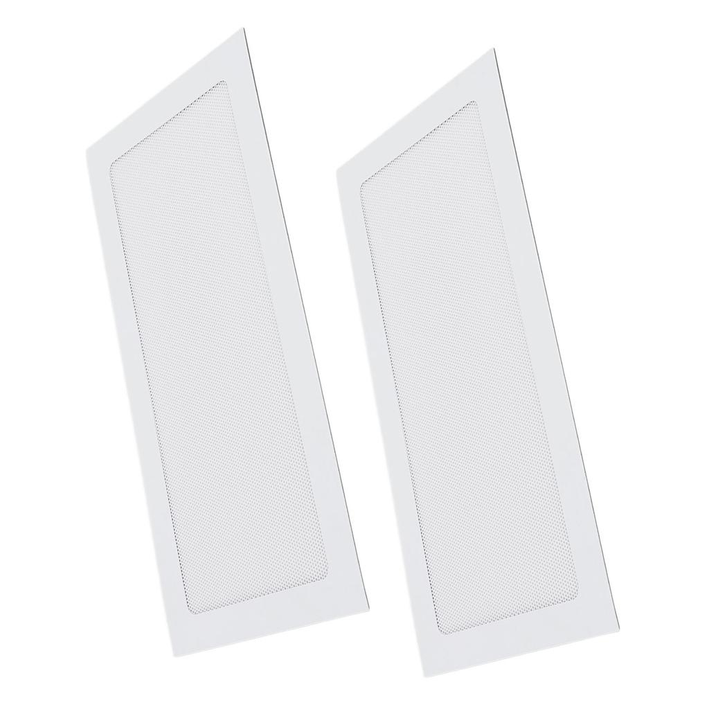 2Pcs Computer Cooler Fan Dust Filter Magnetic Frame PC Fan Dust Mesh PC Cooler Filter Fine Mesh PVC