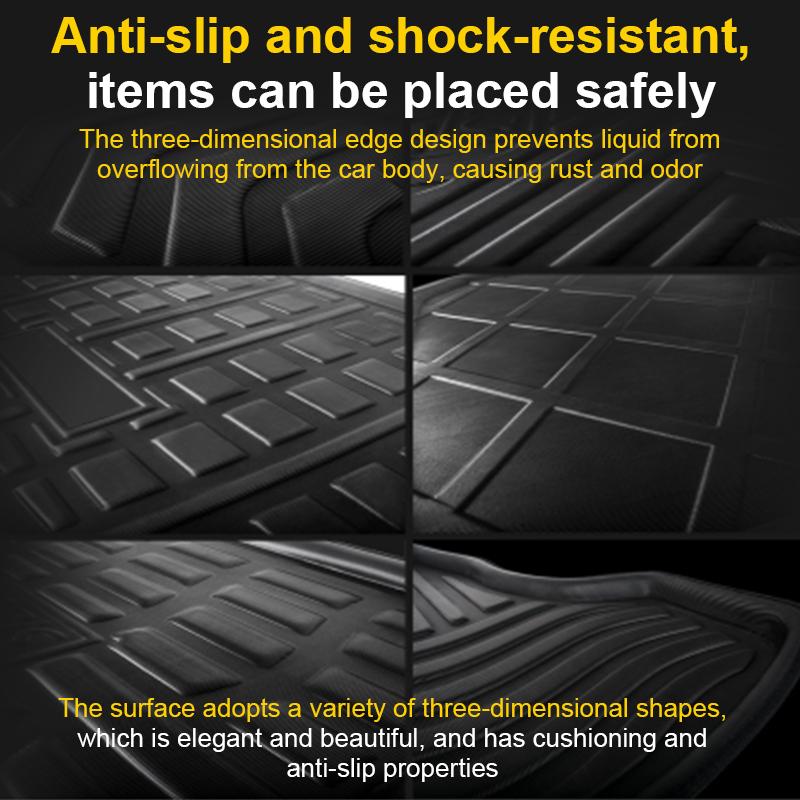 For Kia Sportage 4 QL GT-Line 2016- EVA Car Rear Trunk mat Anti-Slip Waterproof Protective Storage Pad Carpet Accessories