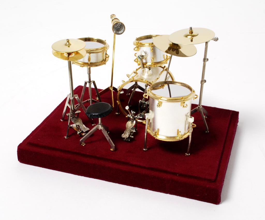 SUNRISE SOUND HOUSE Miniature Instruments Drum Set 1/14