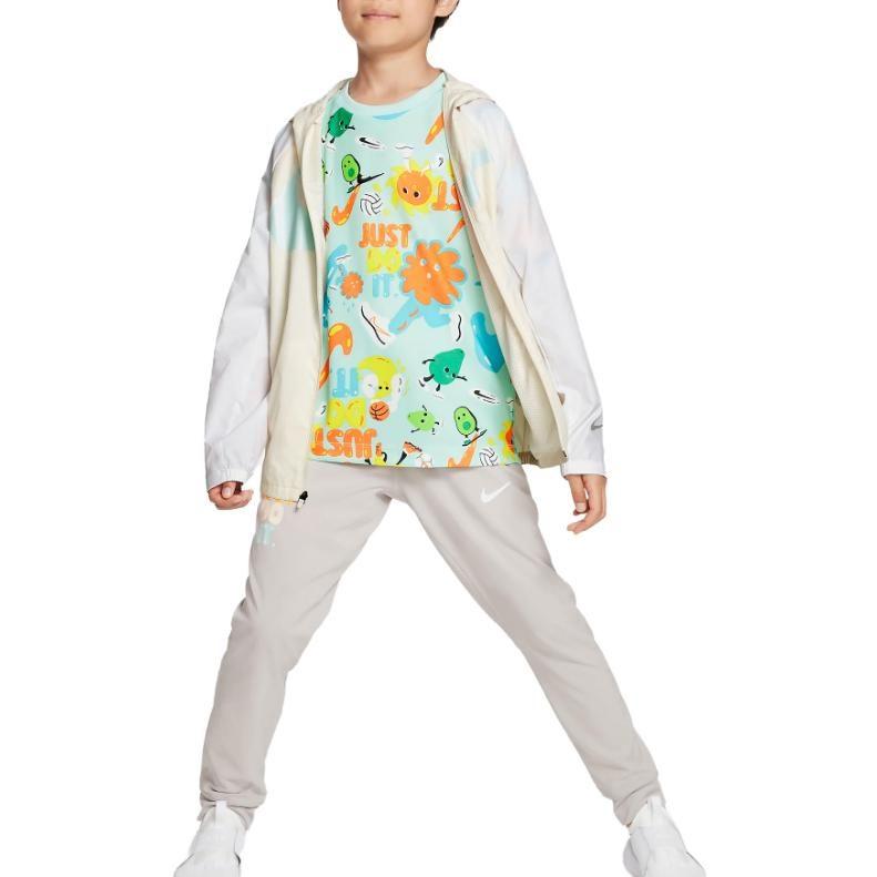 Nike Kids T Shirts Crew Neck Moderate FQ0705-346