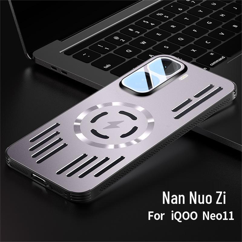 iQOO Neo11 Aluminum Magnetic Phone Case - Heat Dissipation & Unisex Design iQOO Neo11