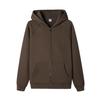 Men's Plush 360g Heavyweight Zipper Hoodie - Trendy, Versatile Sweatshirt for Fall and Winter