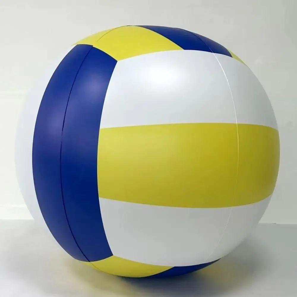 Large Giant Inflatable Beach Volleyball PVC Material Amily Gatherings Beach Volleyball 0.6-1.5m Kindergarten PVC Beach Ball