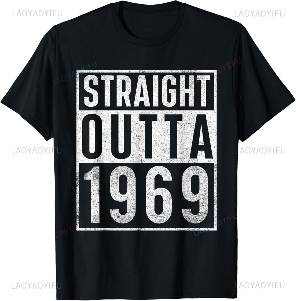 Classic Since 1969 Vintage Style Born in 1969 Birthday Gift TShirt Vintage T Shirt Unisexs Clothing Funny Shirt Camiseta Hombre