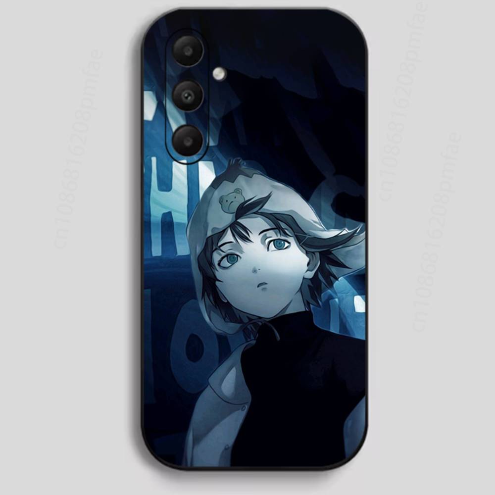 S-Serial E-Experiments L-Lain Phone Case For Samsung Galaxy A13,21s,22,31,32,40,52,71,A91 Soft Black Shell