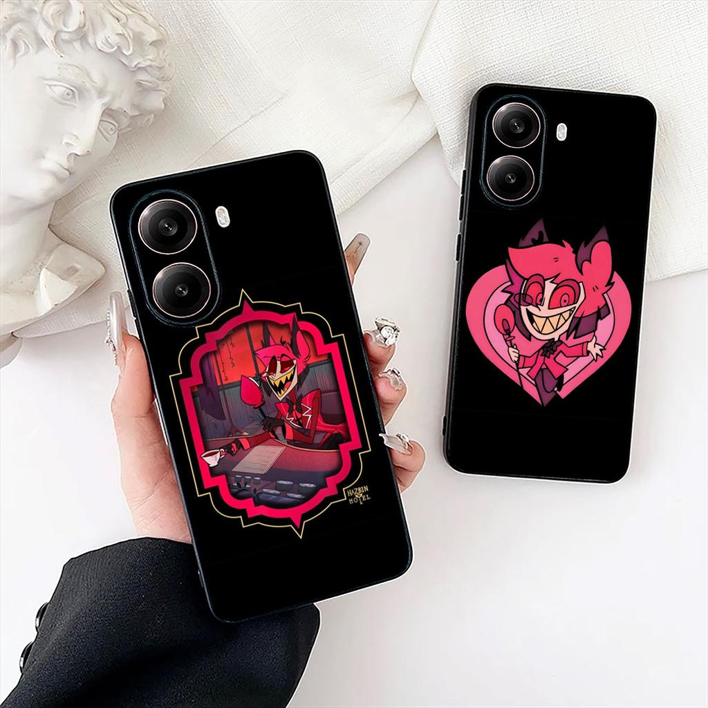 Charile H-Hazbins Alastors Hotels Dust Protective Cover for Xiaomi Redmi Note 12 11 10 A3 Pro 10A 10C 12C Note12 5G Phone Case