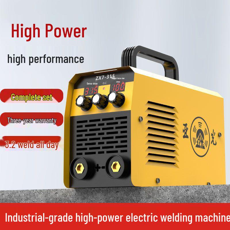 Kompaktní 220V dvoufázový 315 elektrický svařovací stroj pro domácí a průmyslové použití