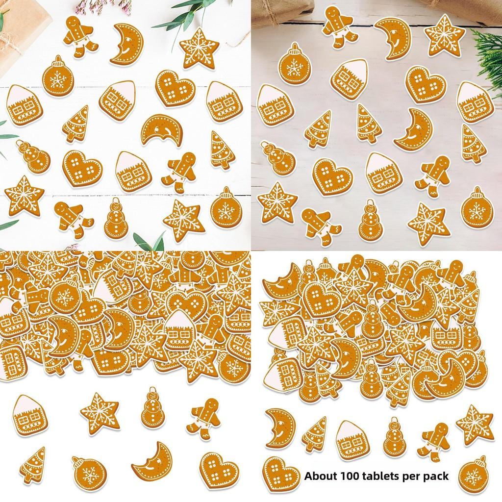 Christmas Man Gingerbread Party Confetti For Holiday Table Celebrations Decor