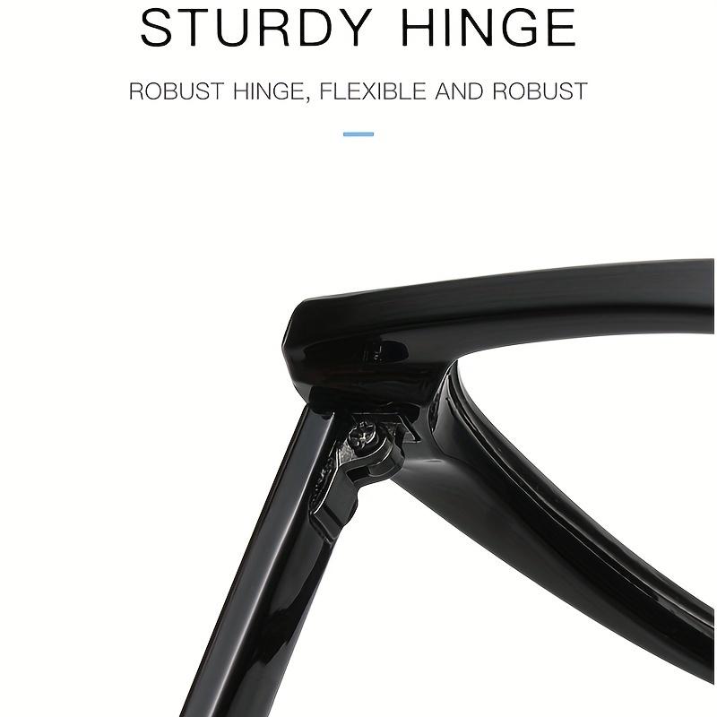 1Pcs 1 Pair Of New High-End Retro Cat Eye Frames For Men And Women Fashionable Anti-Blue Light Color-Changing Glasses