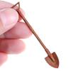 1:12 Dollhouse Miniature Gardening Tools Metal Shovels Pitchfork Furniture Set