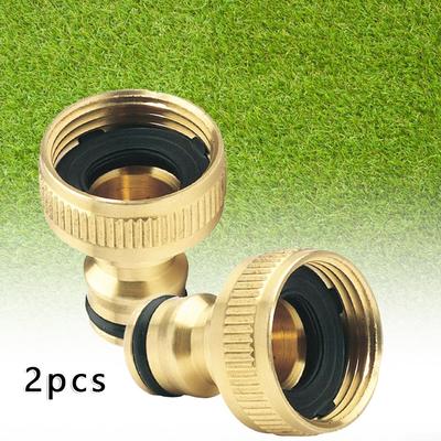 Garden Thread Connector Water Pipe Quick Adaptor 1.57*1.18in 3/4" To 1/2