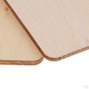 WOODEN SHAPE Square Pieces Decor Plaques
